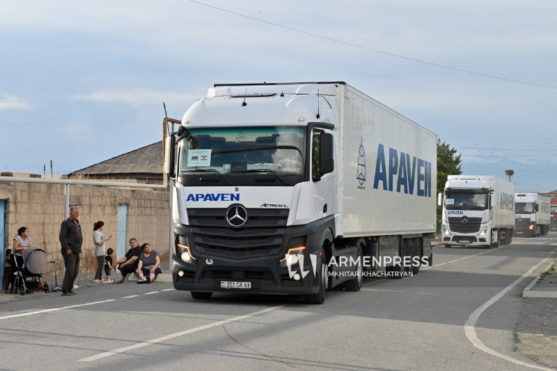 Гуманитарная помощь Армении в Ливан через Маргару: 80 тонн груза отправились 12 июня
