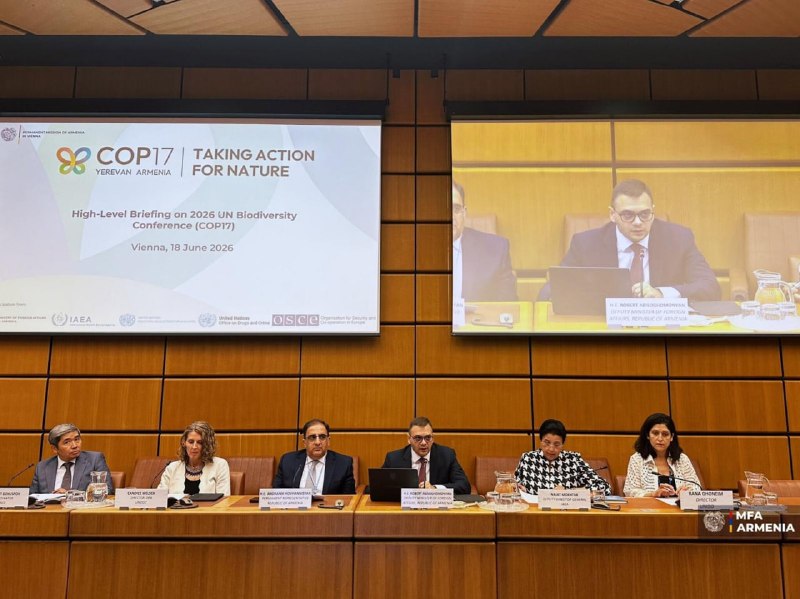 Армения представила в Вене подготовку к COP17 по биоразнообразию в Ереване — что это значит для Арарата