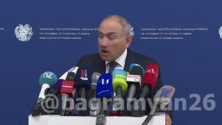 Никол Пашинян выступает с заявлением о национализации «Араратцемента» в Араратской области