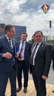 Сурен Папикян в Париже обсудил с KNDS и Airbus оборонное сотрудничество