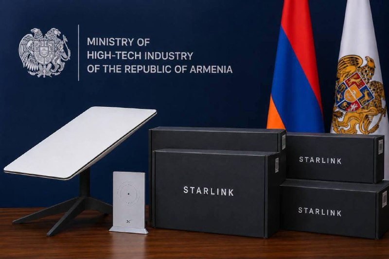 Starlink передала Армении 56 комплектов для спасателей: связь в кризисных ситуациях