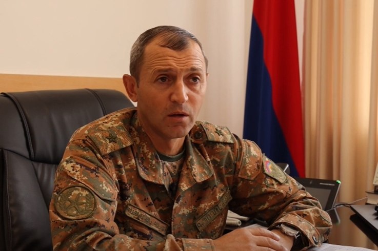 Армен Гёзалян освобожден от должности командира Специального армейского корпуса в Араратской области