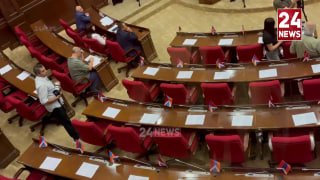 Оппозиция бойкотирует обсуждение бюджета в Нацсобрании: в зале нет ни одного депутата от оппозиции